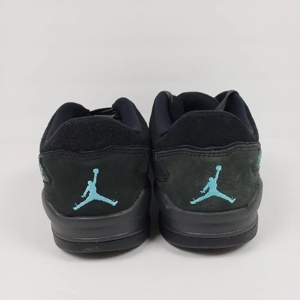 Nike Air Jordan Flight Court Mens Size 12 Black Gamma Blue Anthracite Shoes